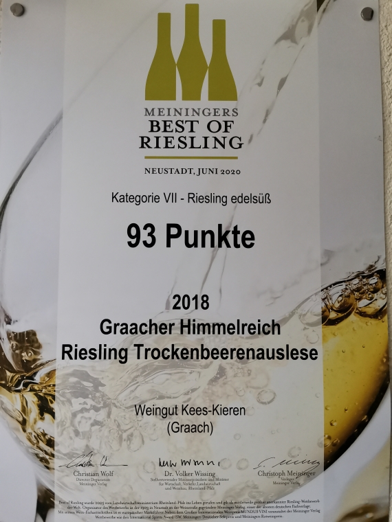 Best of Riesling 2021 TBA