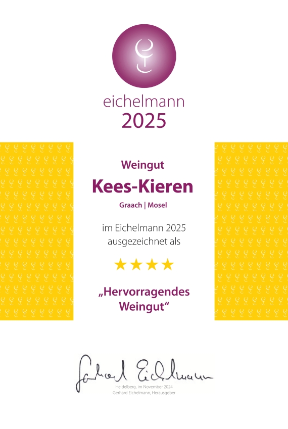 Urkunde Eichelmann 2025 Kees-Kieren